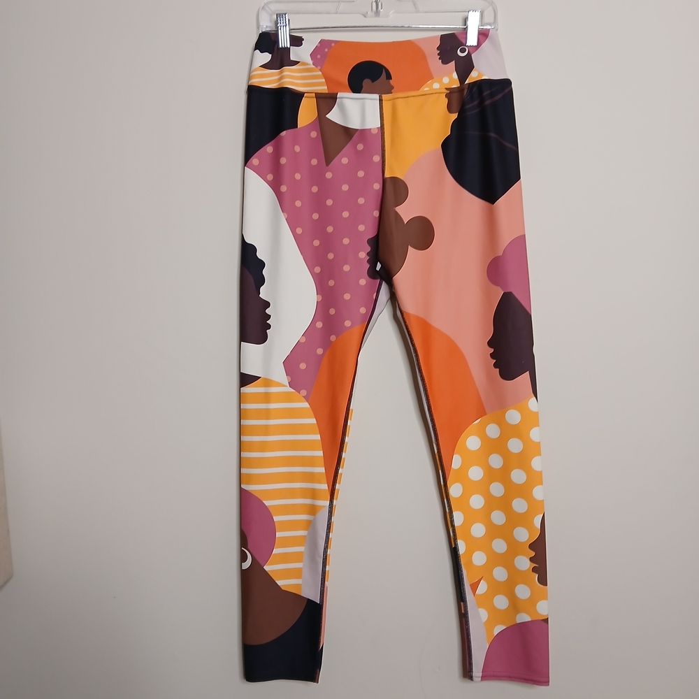 Simi Sienna Abstract Print Leggings